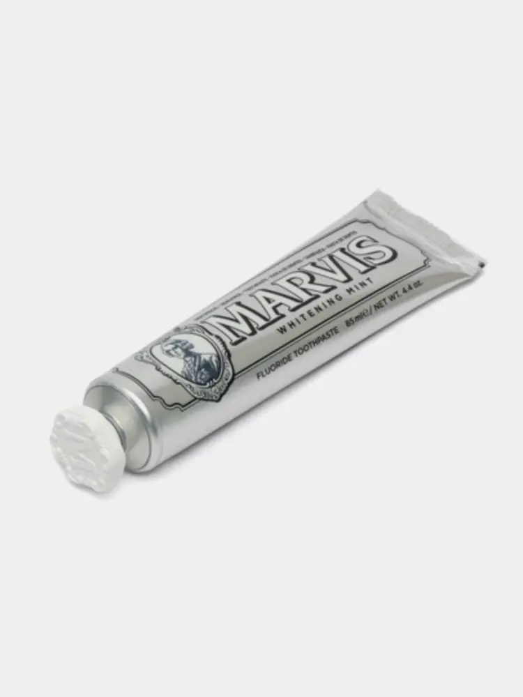 Marvis Smokers Whitening Mint Tish Pastasi – Chekuvchilar uchun Oqartiruvchi Pasta