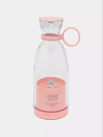 Portativ simsiz mini blender va mikser — smuzi, yangi sharbatlar hamda sport kokteyllari tayyorlash uchun qulay moslama