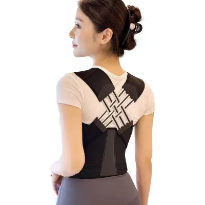 Ortopedik uniseks korset – orqa holatini to‘g‘rilovchi elastik bel va yelka qo‘llab-quvvatlovchi model